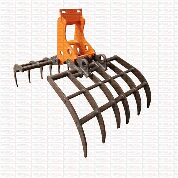 Forestry Machinery Grass Grapple Attachment