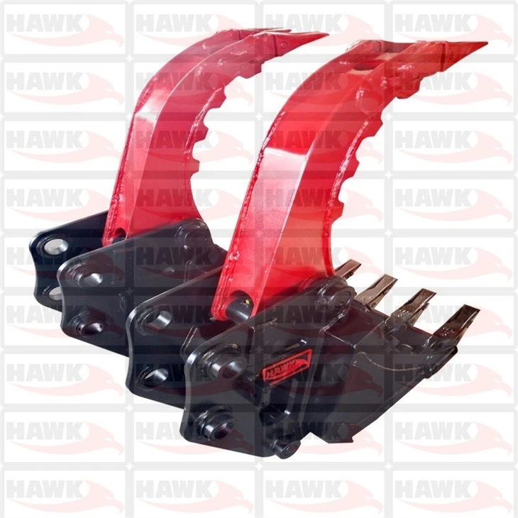 Hawk02 Excavator Attachments Hydraulic Grab Bucket