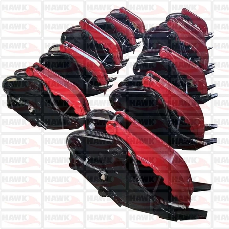 Hawk02 Excavator Attachments Hydraulic Grab Bucket