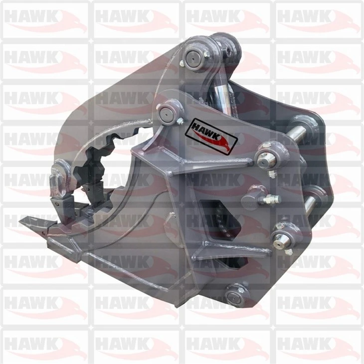 Hawk02 Excavator Attachments Hydraulic Grab Bucket